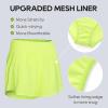 imageCRZ YOGA Womens Running Shorts Low Waisted 25quot  Mesh Liner Quick Dry for Track Gym Athletic Workout with Zip PocketNeon Yellow