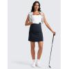 imageCRZ YOGA Butterluxe Maternity High Waisted Skirts for Women A Line Golf Tennis Workout Casual Pregnancy with Shorts PocketsTrue Navy