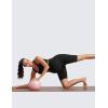 imageCRZ YOGA Womens Butterluxe Maternity Biker Shorts Over The Belly 8quot  Pregnancy Yoga Workout ActivewearBlack