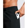imageCRZ YOGA 2 in 1 Mens Athletic Shorts 35 with Liner Quick Dry Lightweight for Running Gym with Zip PocketsBlack
