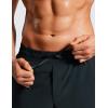 imageCRZ YOGA 2 in 1 Mens Athletic Shorts 35 with Liner Quick Dry Lightweight for Running Gym with Zip PocketsTrue Navy
