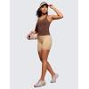 imageCRZ YOGA Butterluxe Racerback Workout Tank Tops for Women Tight Sleeveless Camisole Gym Athletic Yoga ShirtsCoffee Brown