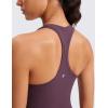 imageCRZ YOGA Butterluxe Racerback Workout Tank Tops for Women Tight Sleeveless Camisole Gym Athletic Yoga ShirtsGrape Thistle Purple