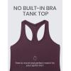 imageCRZ YOGA Butterluxe Racerback Workout Tank Tops for Women Tight Sleeveless Camisole Gym Athletic Yoga ShirtsGrape Thistle Purple