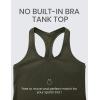 imageCRZ YOGA Butterluxe Racerback Workout Tank Tops for Women Tight Sleeveless Camisole Gym Athletic Yoga ShirtsOlive Green