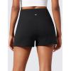 imageCRZ YOGA Butterlift Shorts for Women High Waisted for Yoga Casual Lounge Workout with Pockets LinerlessBlack