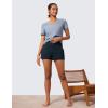 imageCRZ YOGA Butterlift Shorts for Women High Waisted for Yoga Casual Lounge Workout with Pockets LinerlessTrue Navy