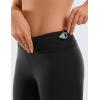 imageCRZ YOGA Womens Naked Feeling Biker Shorts  8 Inches High Waisted Yoga Workout Gym Running SpandexBlack