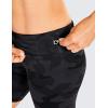 imageCRZ YOGA Womens Naked Feeling Biker Shorts  8 Inches High Waisted Yoga Workout Gym Running SpandexDark Grey Camouflage