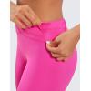 imageCRZ YOGA Womens Naked Feeling Biker Shorts  8 Inches High Waisted Yoga Workout Gym Running SpandexHibiscus Purple