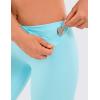 imageCRZ YOGA Womens Naked Feeling Biker Shorts  8 Inches High Waisted Yoga Workout Gym Running SpandexHydra Blue