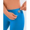 imageCRZ YOGA Womens Naked Feeling Biker Shorts  8 Inches High Waisted Yoga Workout Gym Running SpandexMadagascar Blue