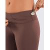 imageCRZ YOGA Womens Naked Feeling Biker Shorts  8 Inches High Waisted Yoga Workout Gym Running SpandexTaupe