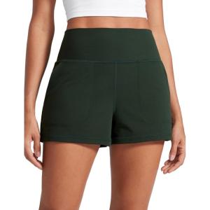 imageCRZ YOGA Butterlift Shorts for Women High Waisted for Yoga Casual Lounge Workout with Pockets LinerlessLegend Green