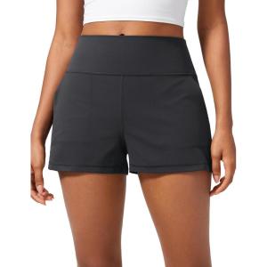 imageCRZ YOGA Butterlift Shorts for Women High Waisted for Yoga Casual Lounge Workout with Pockets LinerlessMysterious Grey