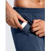 imageCRZ YOGA 2 in 1 Mens Athletic Shorts 5 with Liner Quick Dry Lightweight for Running Sports Gym with PocketsElectric Blue