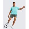 imageCRZ YOGA 2 in 1 Mens Athletic Shorts 5 with Liner Quick Dry Lightweight for Running Sports Gym with PocketsGrey Sage