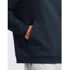 imageCRZ YOGA Mens Fleece Hoodies Basic Casual Hooded Sweatshirts Long Sleeve Pullover Workout Tops with PocketTrue Navy