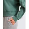 imageCRZ YOGA Womens SoftAura Crewneck Sweatshirt Long Sleeve Workout Casual Pullover Basic Fall TopsDark Forest Green