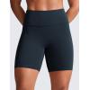 imageCRZ YOGA Secretsculpt Womens Butterlift High Waist Scrunch Butt Biker Shorts 6 Inches  No Front Seam Workout Gym BootyTrue Navy