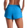 imageCRZ YOGA Womens 3quot Mid Waisted Swim Board Shorts Side Splits Swimming Bottoms Quick Dry Beach Swimsuit with Liner PocketsMadagascar Blue