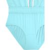 imageCRZ YOGA Womens 3quot Mid Waisted Swim Board Shorts Side Splits Swimming Bottoms Quick Dry Beach Swimsuit with Liner PocketsTurquoise