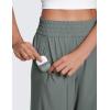 imageCRZ YOGA Lightweight Drapey Wide Leg Pants for Women 30quot High Waisted Casual Lounge Travel Work Loose FitGrey Sage