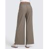 imageCRZ YOGA Lightweight Drapey Wide Leg Pants for Women 30quot High Waisted Casual Lounge Travel Work Loose FitNomad Grey