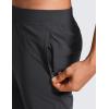 imageCRZ YOGA Athletic Joggers for Men  29quot Lightweight Running Training Pants with Zip Pockets and Ankle ZippersInk Gray