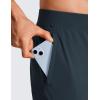 imageCRZ YOGA Athletic Joggers for Men  29quot Lightweight Running Training Pants with Zip Pockets and Ankle ZippersTrue Navy