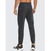 imageCRZ YOGA Mens 4Way Stretch Comfy Athletic Pants  28quot Track Hiking Golf Gym Workout JoggersInk Gray