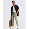 imageCRZ YOGA Mens 4Way Stretch Comfy Athletic Pants  28quot Track Hiking Golf Gym Workout JoggersKhali Barley