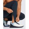 imageCRZ YOGA Mens 4Way Stretch Comfy Athletic Pants  28quot Track Hiking Golf Gym Workout JoggersTrue Navy