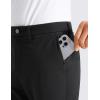 imageCRZ YOGA Mens All Day Comfy Golf Pants  28quot30quot32quot34quot Quick Dry Lightweight Work Casual Trousers with PocketsBlack