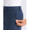 imageCRZ YOGA Mens All Day Comfy Golf Pants  28quot30quot32quot34quot Quick Dry Lightweight Work Casual Trousers with PocketsElectric Blue