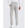 imageCRZ YOGA Mens All Day Comfy Golf Pants  28quot30quot32quot34quot Quick Dry Lightweight Work Casual Trousers with PocketsGull Gray
