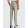 imageCRZ YOGA Mens All Day Comfy Golf Pants  28quot30quot32quot34quot Quick Dry Lightweight Work Casual Trousers with PocketsKhali Barley
