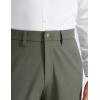 imageCRZ YOGA Mens All Day Comfy Golf Pants  28quot30quot32quot34quot Quick Dry Lightweight Work Casual Trousers with PocketsLight Army Green
