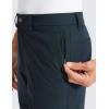 imageCRZ YOGA Mens All Day Comfy Golf Pants  28quot30quot32quot34quot Quick Dry Lightweight Work Casual Trousers with PocketsTrue Navy