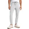 imageCRZ YOGA Mens 4Way Stretch Comfy Athletic Pants  28quot Track Hiking Golf Gym Workout JoggersPlatinum Grey