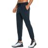 imageCRZ YOGA Mens 4Way Stretch Comfy Athletic Pants  28quot Track Hiking Golf Gym Workout JoggersTrue Navy