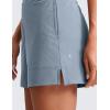 imageCRZ YOGA Stretch Womens Shorts Casual 4quot Linerless High Waisted V Slit for Athletic Hiking Dress Golf with PocketsBelgian Blue