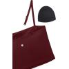 imageCRZ YOGA Butterluxe Adjustable Longline Sports Bras for Women  Square Neck Padded Workout Crop Top Camisole Tank TopRed Merlot