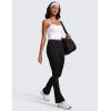 imageCRZ YOGA Butterluxe Adjustable Longline Sports Bras for Women  Square Neck Padded Workout Crop Top Camisole Tank TopWhite