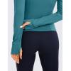 imageCRZ YOGA Butterluxe Womens Cropped Slim Fit Workout Jackets  Weightless Track Athletic Full Zip Jacket with Thumb HolesGreen Jade