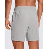 imageCRZ YOGA Mens Linerless Workout Shorts  7 Quick Dry Running Sports Athletic Gym Shorts with PocketsDark Chrome