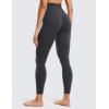 imageCRZ YOGA Super High Waisted Butterluxe Workout Leggings 25  Over Belly Buttery Soft Full Length Yoga Pants for WomenMysterious Grey