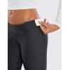 imageCRZ YOGA Womens High Waisted Fleece Lined Leggings 25 inches  Winter Warm Thick Thermal Soft Workout Yoga PantsMysterious Grey