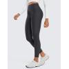imageCRZ YOGA Womens High Waisted Fleece Lined Leggings 25 inches  Winter Warm Thick Thermal Soft Workout Yoga PantsMysterious Grey