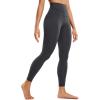 imageCRZ YOGA Super High Waisted Butterluxe Workout Leggings 25  Over Belly Buttery Soft Full Length Yoga Pants for WomenMysterious Grey